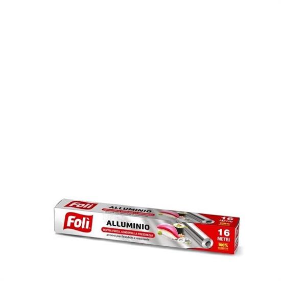 FOLI CARTA ALLUMINIO 16 MT