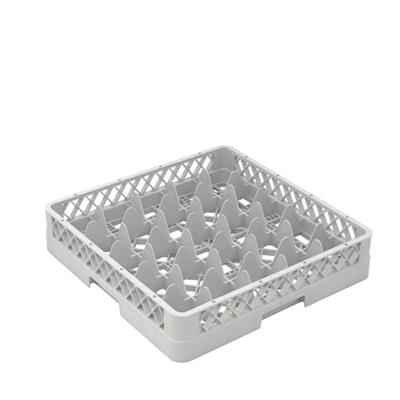 BASE PER LAVASTOVIGLIE 25 SCOMPARTI GRIGIA 50 X 50 CM