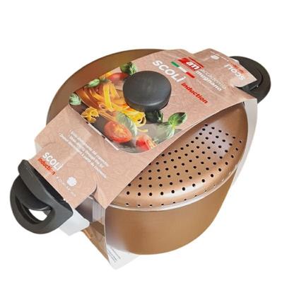 PENTOLA SCOLI' FUOCO&IDEE 22 CM INDUZIONE