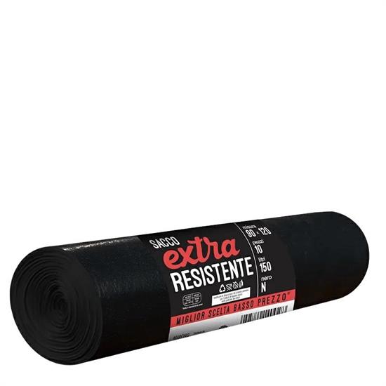 DOLI'S BUSTE NERE 90 X 120 CM 10 PZ ULTRA RESISTENTI