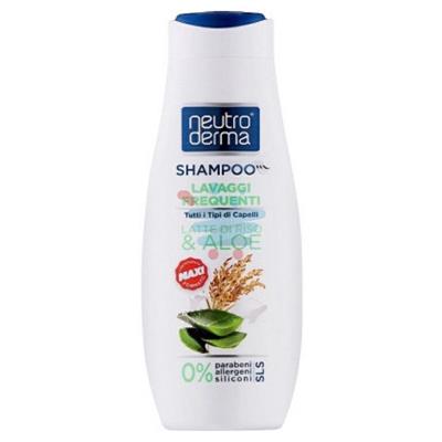 NEUTRODERMA SHAMPOO ALOE E LATTE DI RISO 500 ML