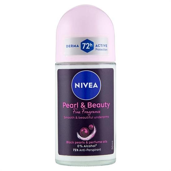 NIVEA DEO ROLL ON BLACK PEARL & BEAUTY