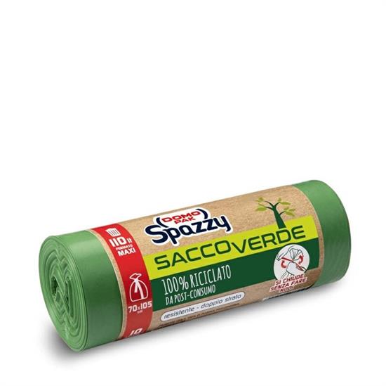SACCO VERDE DOMOPAK SPAZZY 70X105