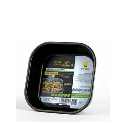 TEGLIA QUADRA SFORNATUTTO 18 X 18 X 5,4 CM AIR FRYER