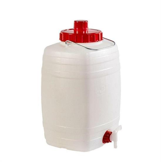 BIDONE DEMETRA MANICO PLASTICA SFIATO E RUBINETTO 100 LT