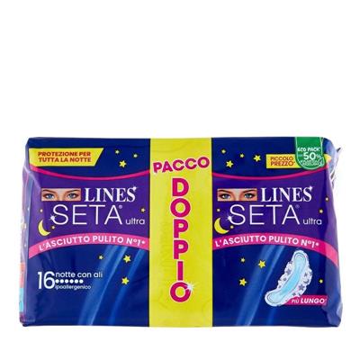 LINES SETA ULTRA NOTTE NEW 16 PZ