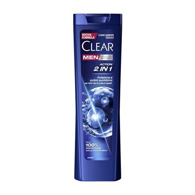 CLEAR SHAMPOO ACTION 2IN1 225 ML