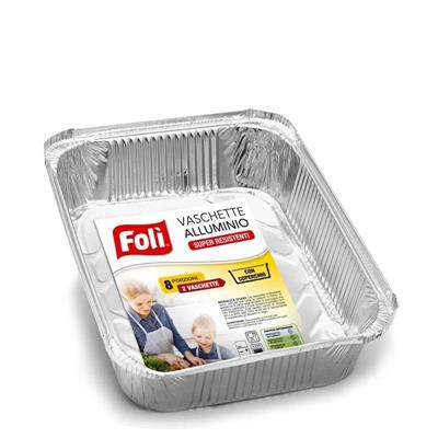FOLI CONTENITORE 8 PORZIONI CONF. 2PZ