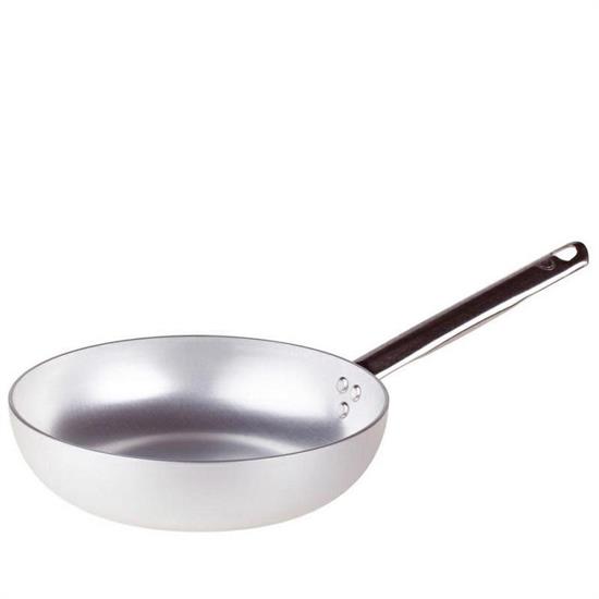 PADELLA SVASATA ALTA ALLUMINIO 1 MANICO 24 CM