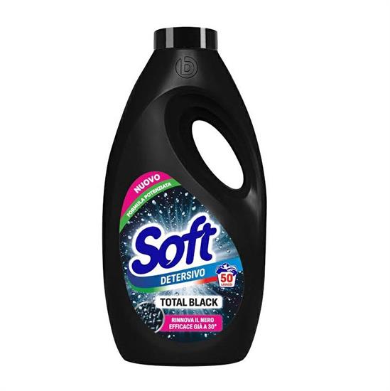 SOFT LAVATRICE 50 LAVAGGI TOTAL BLACK