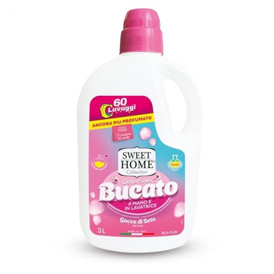 SWEET HOME LAVATRICE 60 LAVAGGI 3 LT GOCCE SETA