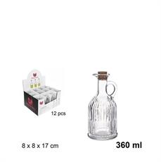 BOTTIGLIA IN VETRO JAEN PER OLIO 360 ML TAPPO SUGHERO