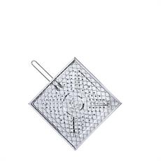GRATELLA IN ACCIAIO INOX 25 X 25 CM ART. 2525 GNALI