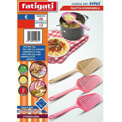 PALETTA SCHIUMAROLA 29 X 9,5 CM COLORI ASS