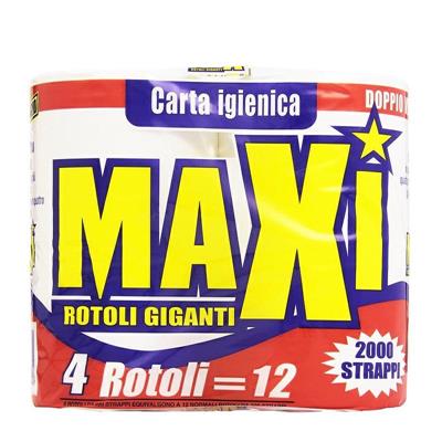 CARTA IGIENICA MAXI 2 VELI LISCIA 4 ROTOLI