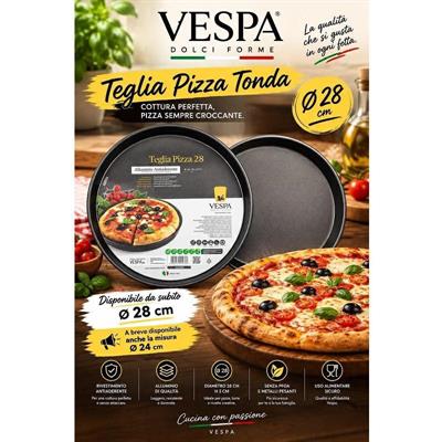 TEGLIA PER PIZZA TONDA 28 X H 3 CM