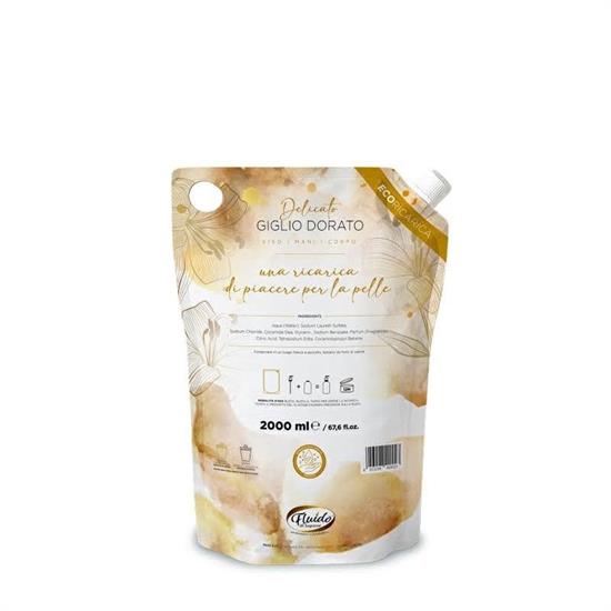FLUIDO SAPONE RICARICA GIGLIO DORATO 2 LT