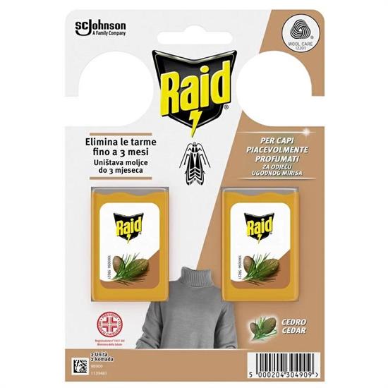 RAID TARME GEL CEDRO 2 PZ