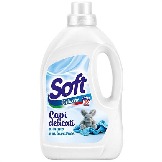 SOFT LAVATRICE DELICATI 16 LAVAGGI 900 ML