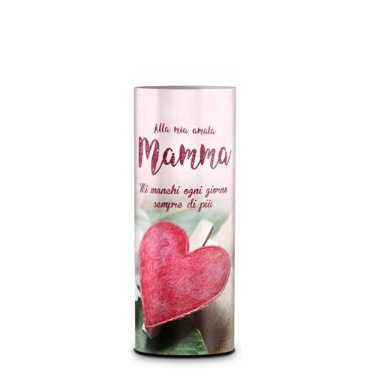 LUMINO ECO CERA D. 8 X H. 19,6 CM 400 GR MAMMA