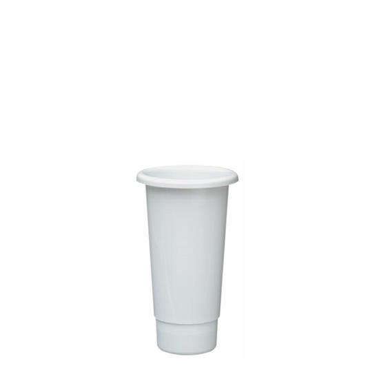 VASO PORTAFIORI IDEAL D. 22 X H 50 CM BIANCO