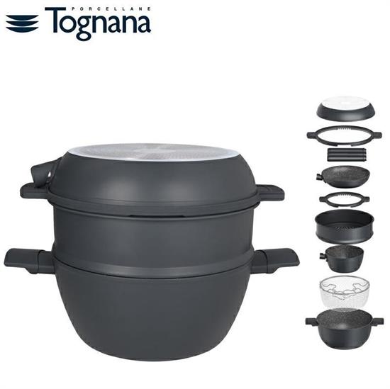 PENTOLA BATTERIA 11 PZ MODULO DARK GREY