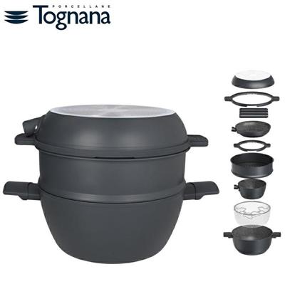 PENTOLA BATTERIA 11 PZ MODULO DARK GREY
