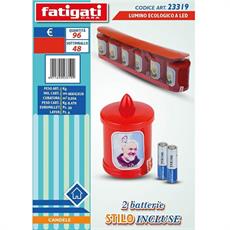 LUMINO ECOLOGICO FATIGATI A BATTERIA