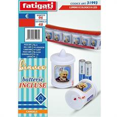 LUMINO ECOLOGICO A LED COLORE BIANCO