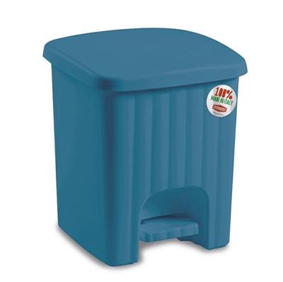 PATTUMIERA QUADRA PEDALINA 4,5 LT PALACE BLU