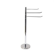 PORTA ASCIUGAMANI IN METALLO 3 SCOMPARTI 22XH87 CM