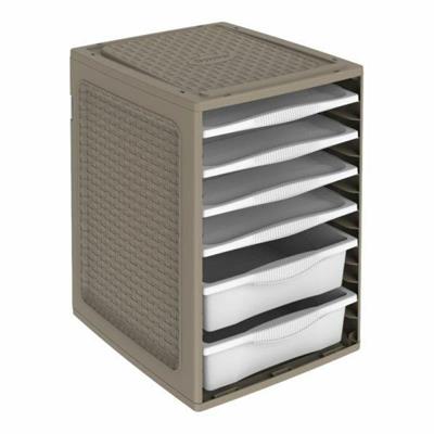 PORTAINDUMENTI RI,ORDINO 34X41XH53CM COLORE TORTORA
