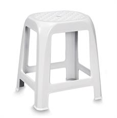 SGABELLO ELFO BIANCO 41x35x46h