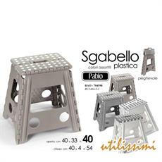 SGABELLO PABLO 40 X 33 X 40 CM COLORI ASS