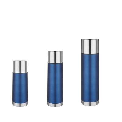 TERMOS BOTTIGLIA TERMICA ISOLANTE 0.75LT INOX BLU OPACO