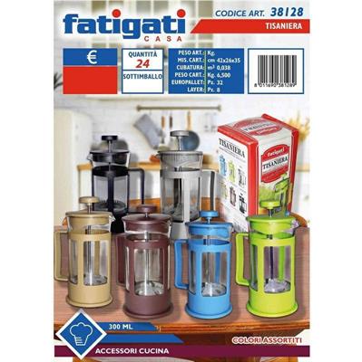 TISANIERA 300 ML COLORI ASS