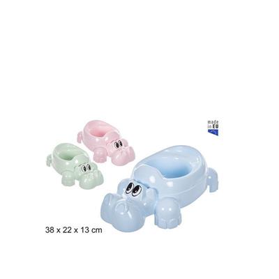 VASINO PER BAMBINI IPPOPOTAMO COLORI PASTELLO ASS.