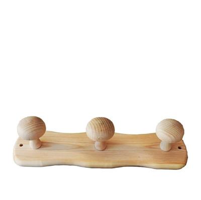 ATTACAPANNI 3 POMOLI ART.285 CHIARO