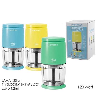 TRITATUTTO 0,35 LT 120 W 3 COLORI ASS