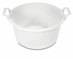 BAGNO TONDO CM.45 BIANCO PLASTIME