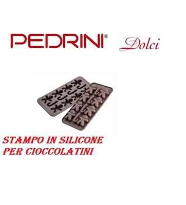 STAMPO CIOCCOLATINI OMINO/BASTONE PEDRINI