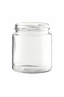BARATTOLO VETRO 390 ML LISCIO BOCCA DIAMETRO 70 MM