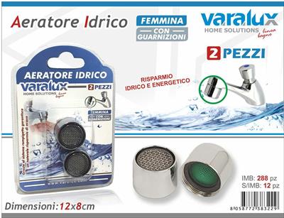 AERATORE IDRICO FEMMINA CONF. 2PZ