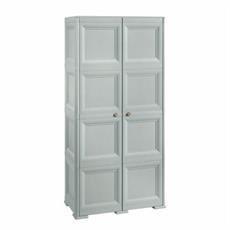 ARMADIO 4MODULI + 2PUNTALI COLORE GRIGIO 79X43XH164