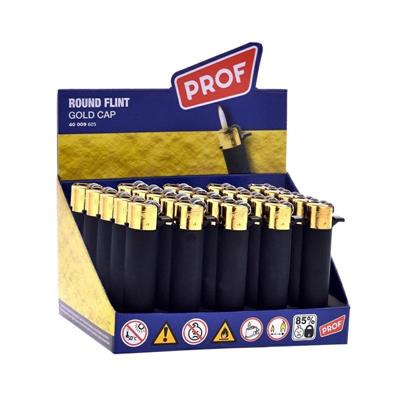 ACCENDINO PROF GOLD CAP ROUND FLINT 6,8 x 1,5 x 1,5