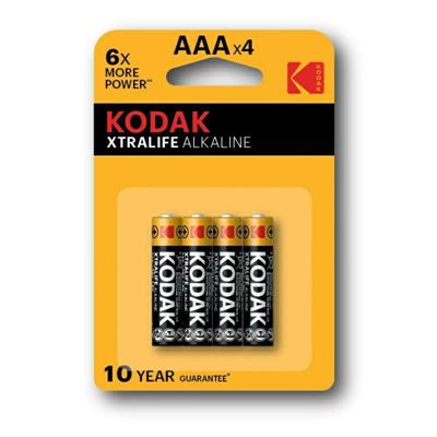 BATTERIA KODAK MINI STILO XTRALIFE ALKALINE 1,5V 4PZ