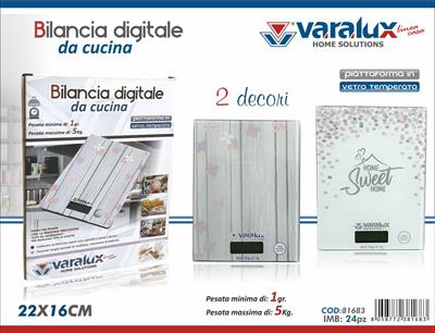 BILANCIA DA CUCINA 22X16CM 1GR/5KG