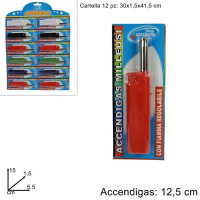 ACCENDIGAS SU CARTELLA