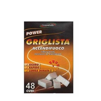 ACCENDIFUOCO GRIGLISTA TAVOLETTE 48PZ POWER