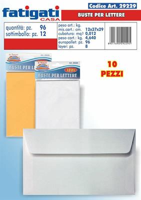 BUSTA PER LETTERE CONF.10PZ